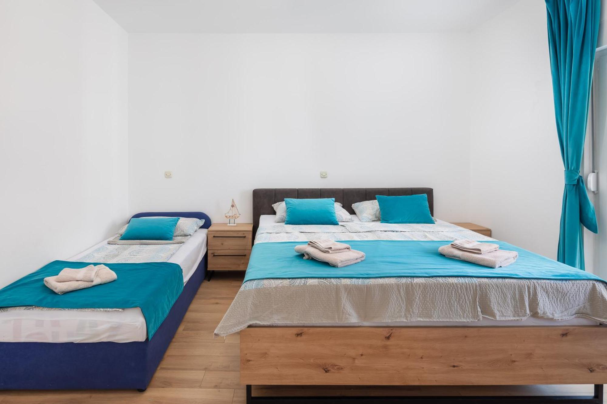 Apartments Near Central Beach With Free Parking マカルスカ 部屋 写真